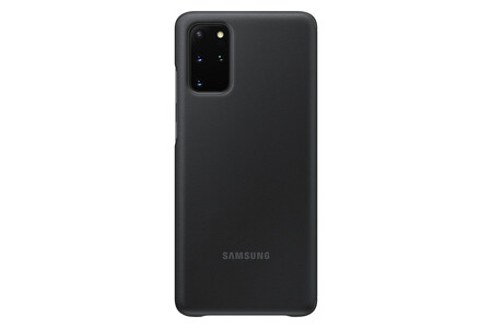 EF-ZG985 Clear View Cover für Samsung Galaxy S20+, schwarz Handyhülle