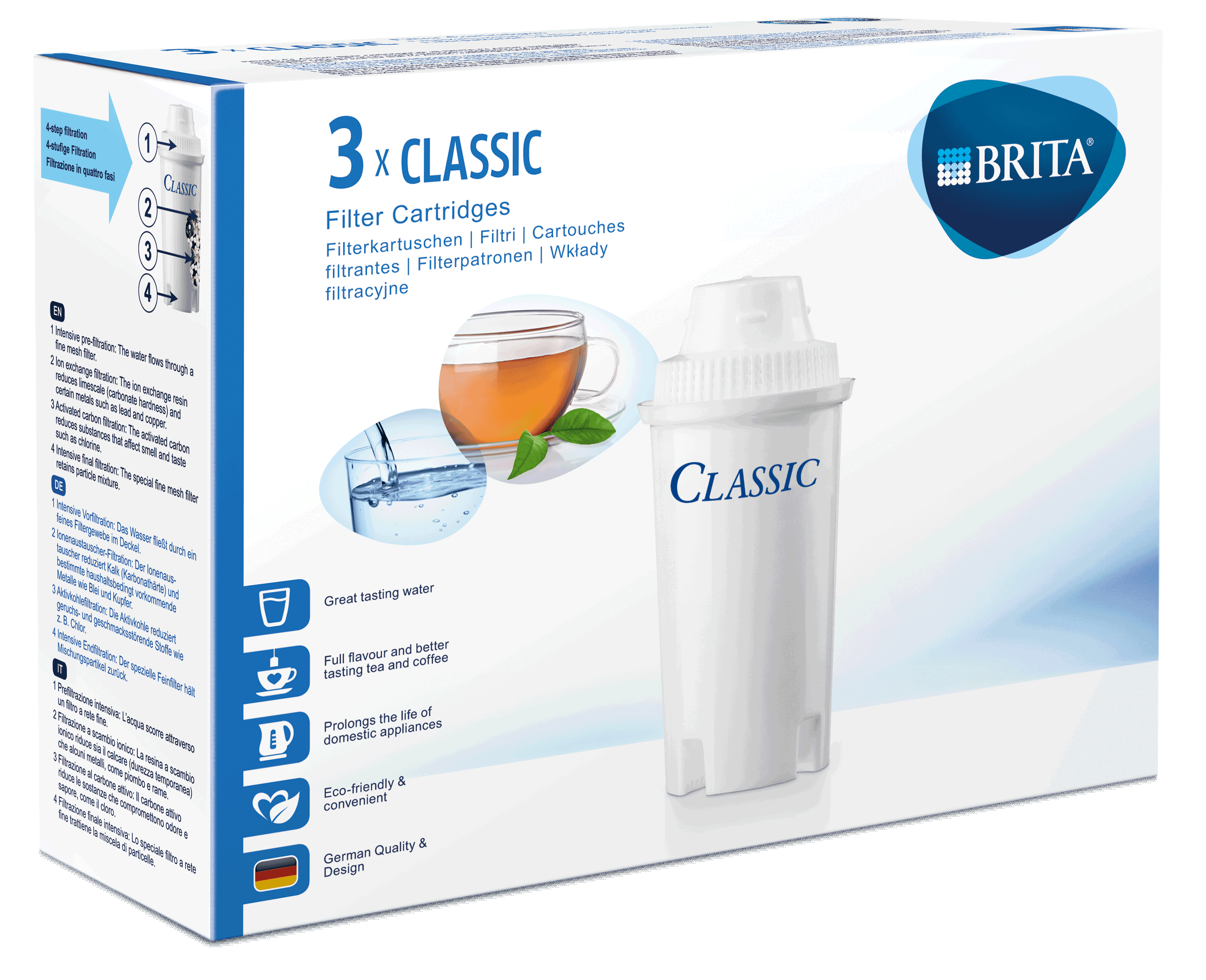 Classic Pack 3 Filterkartuschen