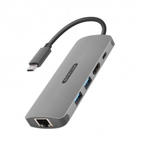 Adapter "CN-379", USB-C 3.1-Stecker a. HDMI™/Gbit LAN-Buchse,USB-C Pow. De. (00190973)
