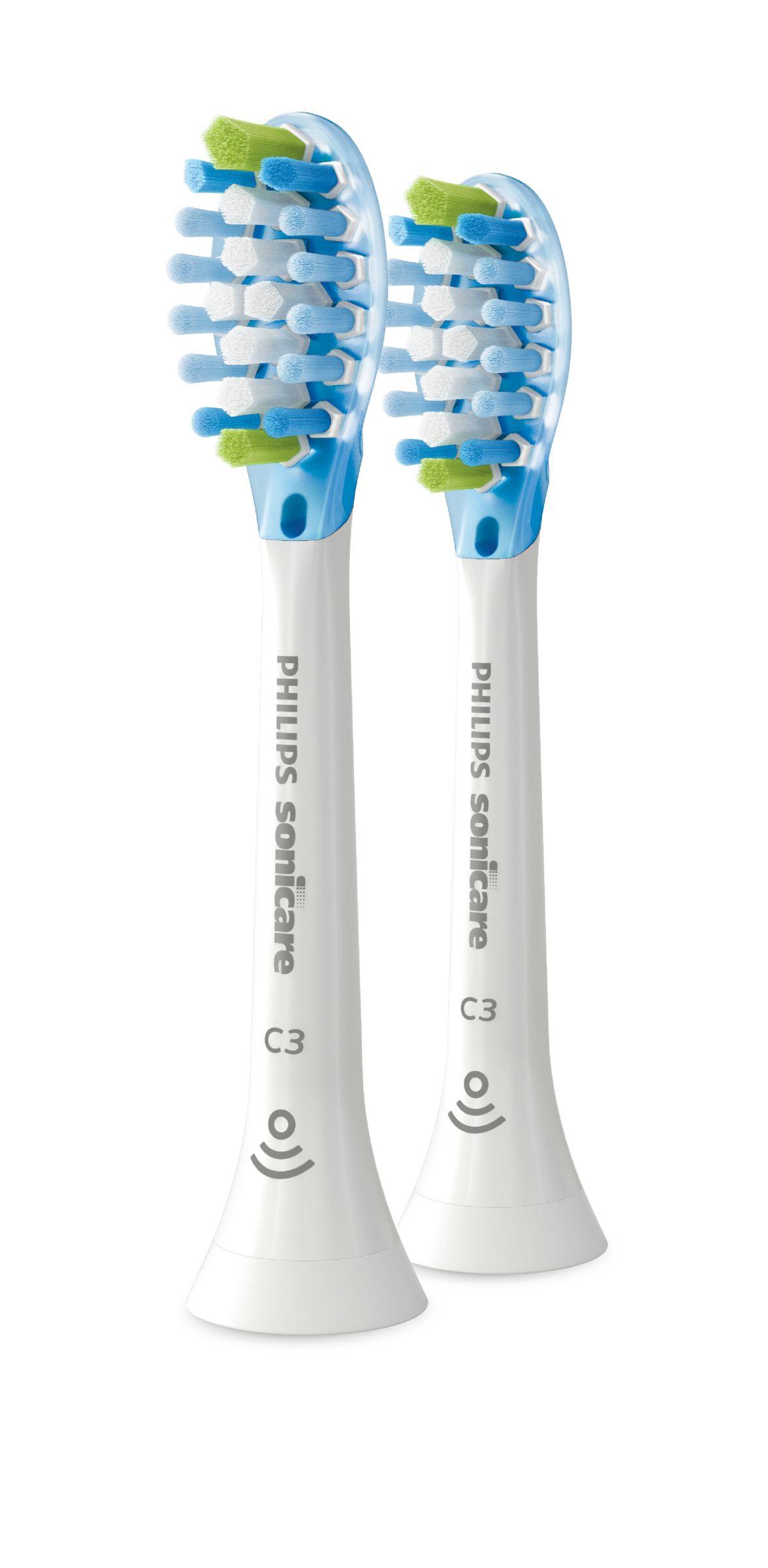 Sonicare C3 Premium Plaque Defence Standard-Bürstenkopf weiß HX9042/17 (2 Stück)