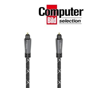 Audio-Lichtleiter-Kabel, ODT-Stecker (Toslink), Metall, 1,5 m (00205139)
