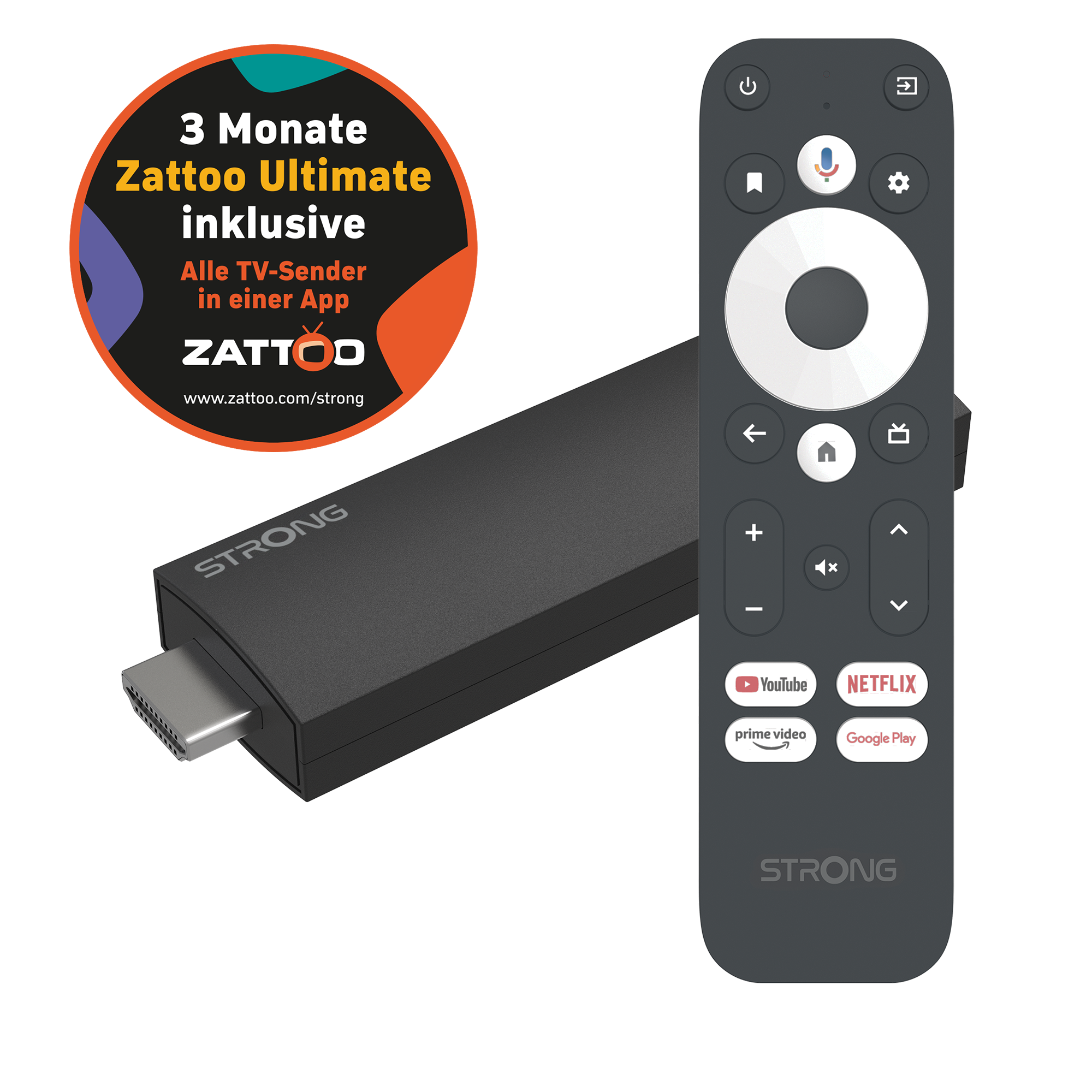 Leap UNA Ultimate Android TV Streaming-Stick