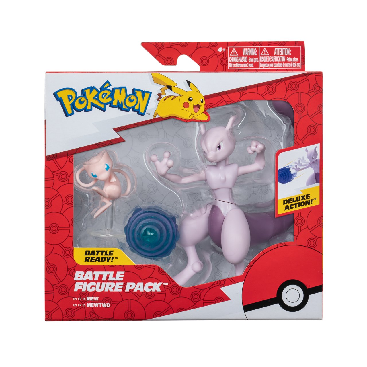 Battle Figuren 2er Pack Mew & Mewtu