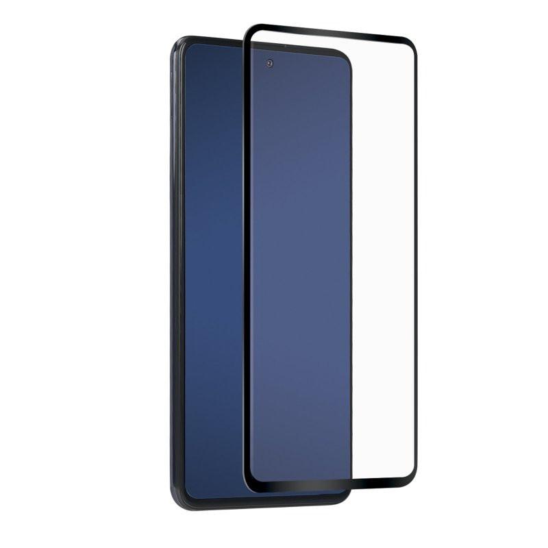 Glas-Displayschutz Full Cover für Samsung Galaxy A51/A52/A52s/A53, Schwarz