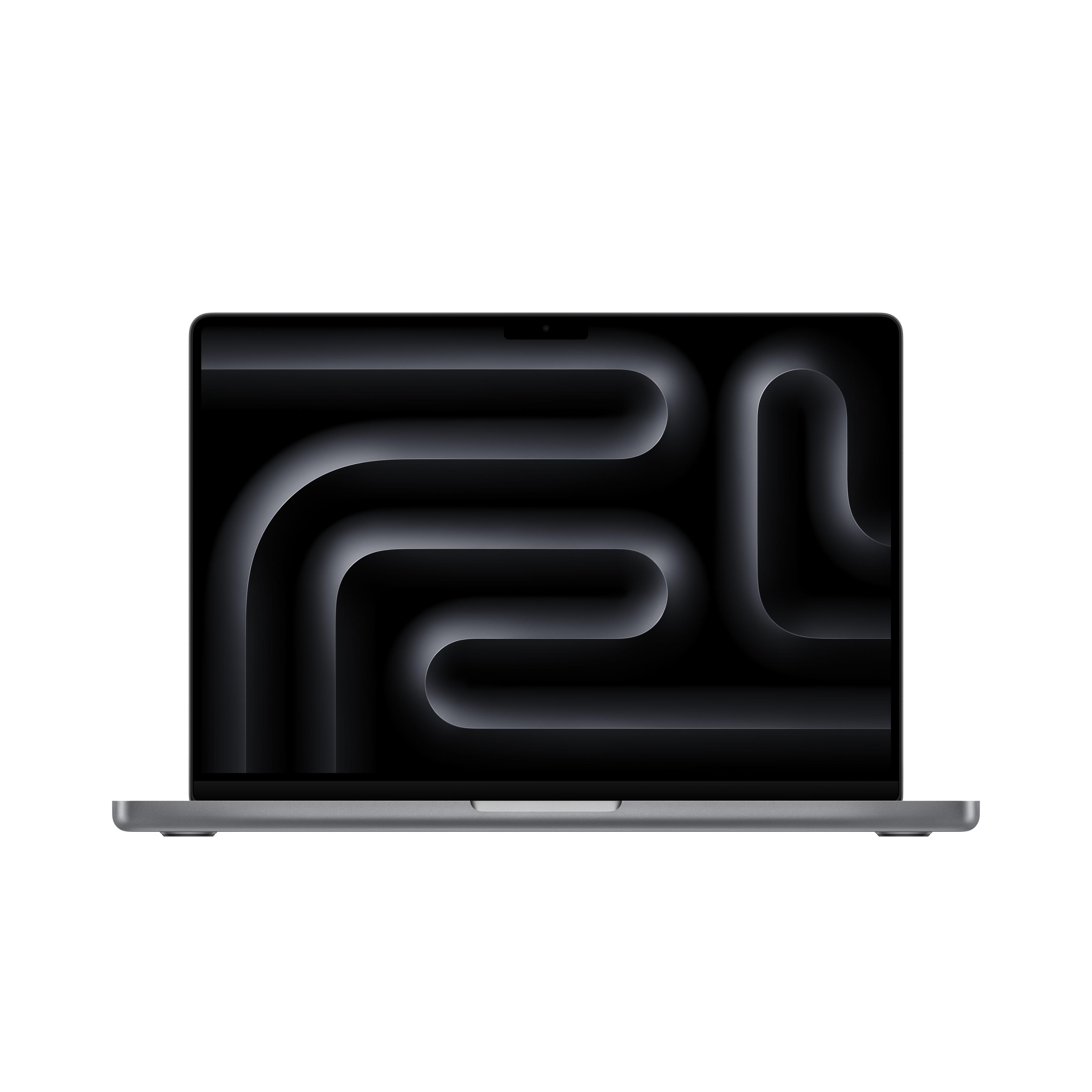 MacBook Pro, Space Grau 14 Zoll, M3, 8-Core-CPU, 10-Core-GPU, 8GB, 512GB SSD