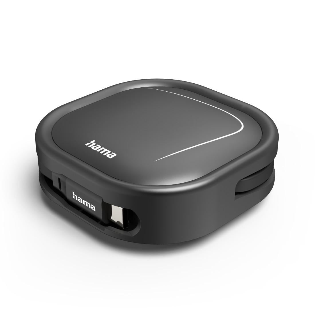 Ausziehbares Ladekabel, USB-C - USB-C, 60 W, 1m (00201830)
