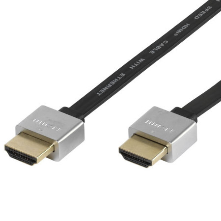 ULTRA THIN High Speed HDMI® Kabel 2,0m schwarz