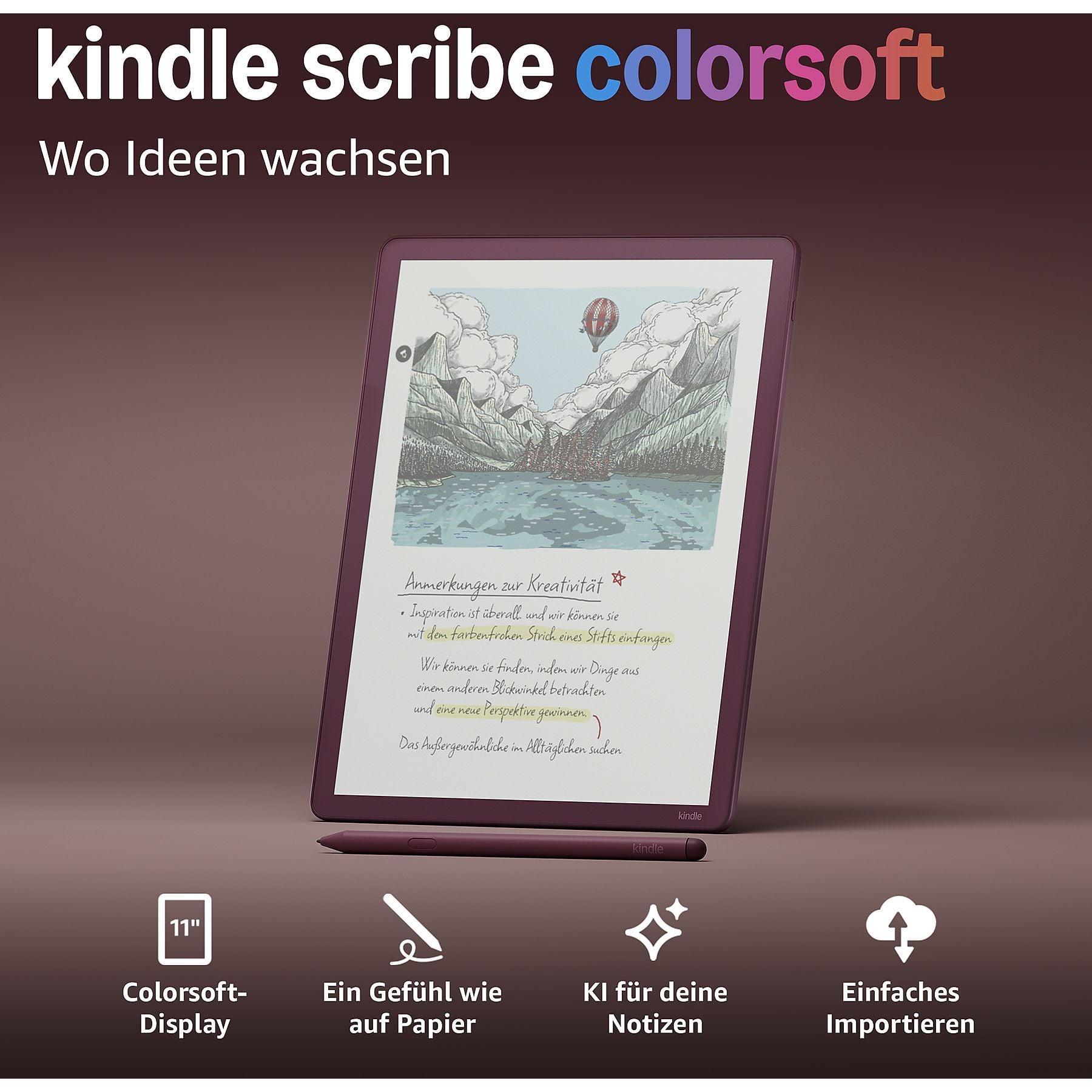 Kindle Scribe Colorsoft, 2026, 32GB, Feige eBook-Reader