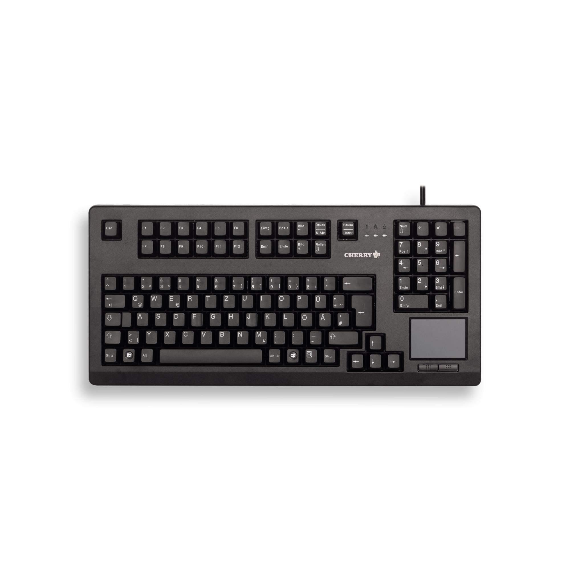 TouchBoard G80-11900 Corded Tastatur, Schwarz