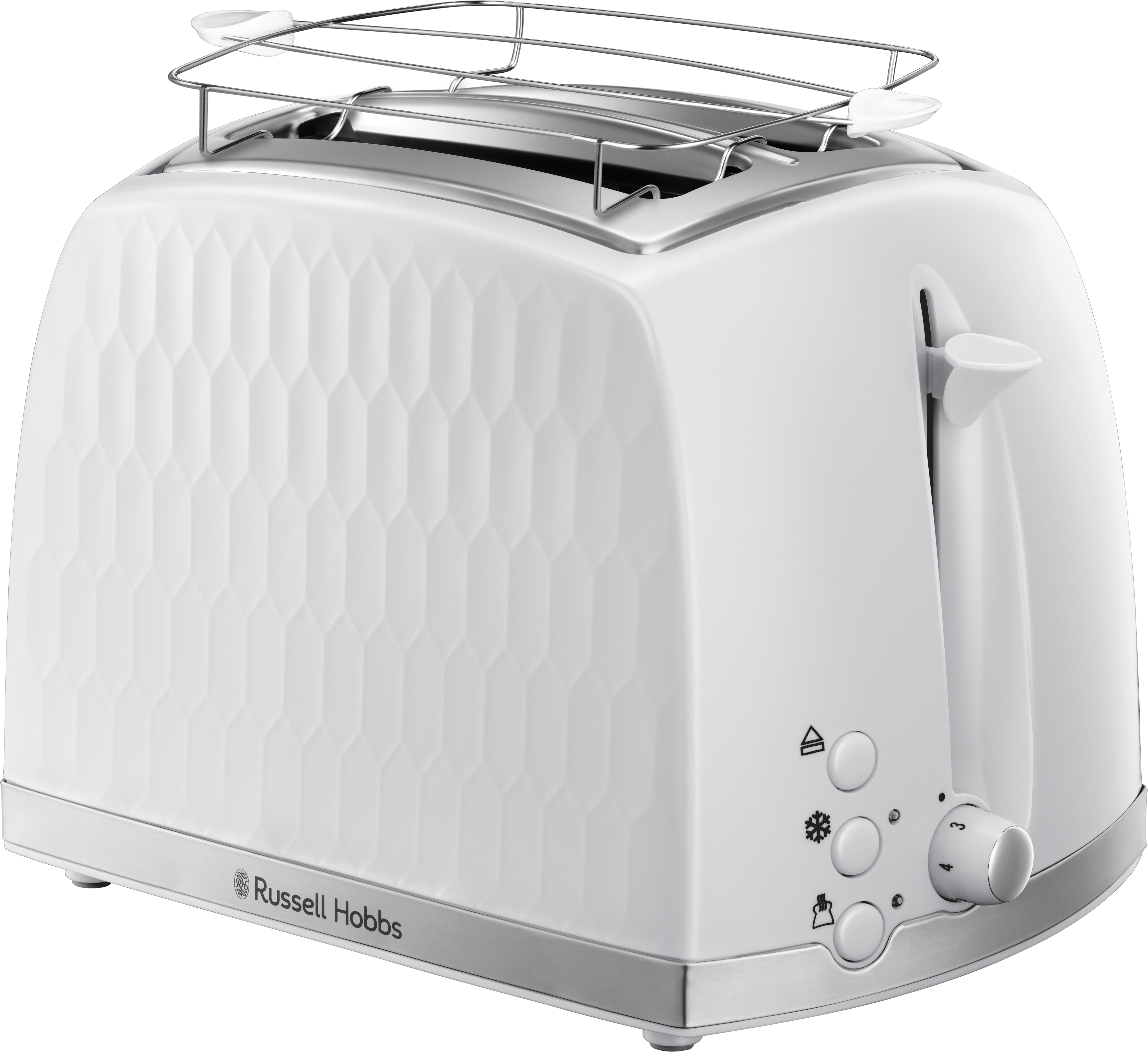 26060-56 Honeycomb weiß Toaster