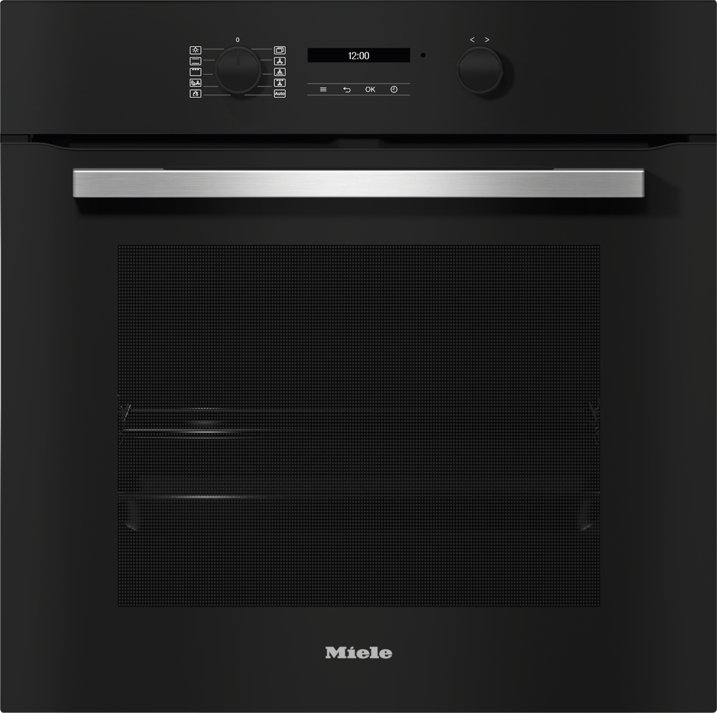 Einbaubackofen H 2766-1 BP Obsidianschwarz inkl. HBBL 71