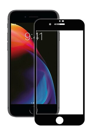 Full Screen Displayschutzglas für iPhone SE (2.Gen) (61719)