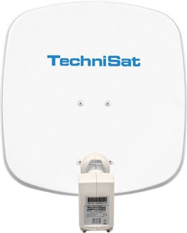 DigitalSat-Antenne DigiDish 45 Universal-Twin-LNB polarweiß