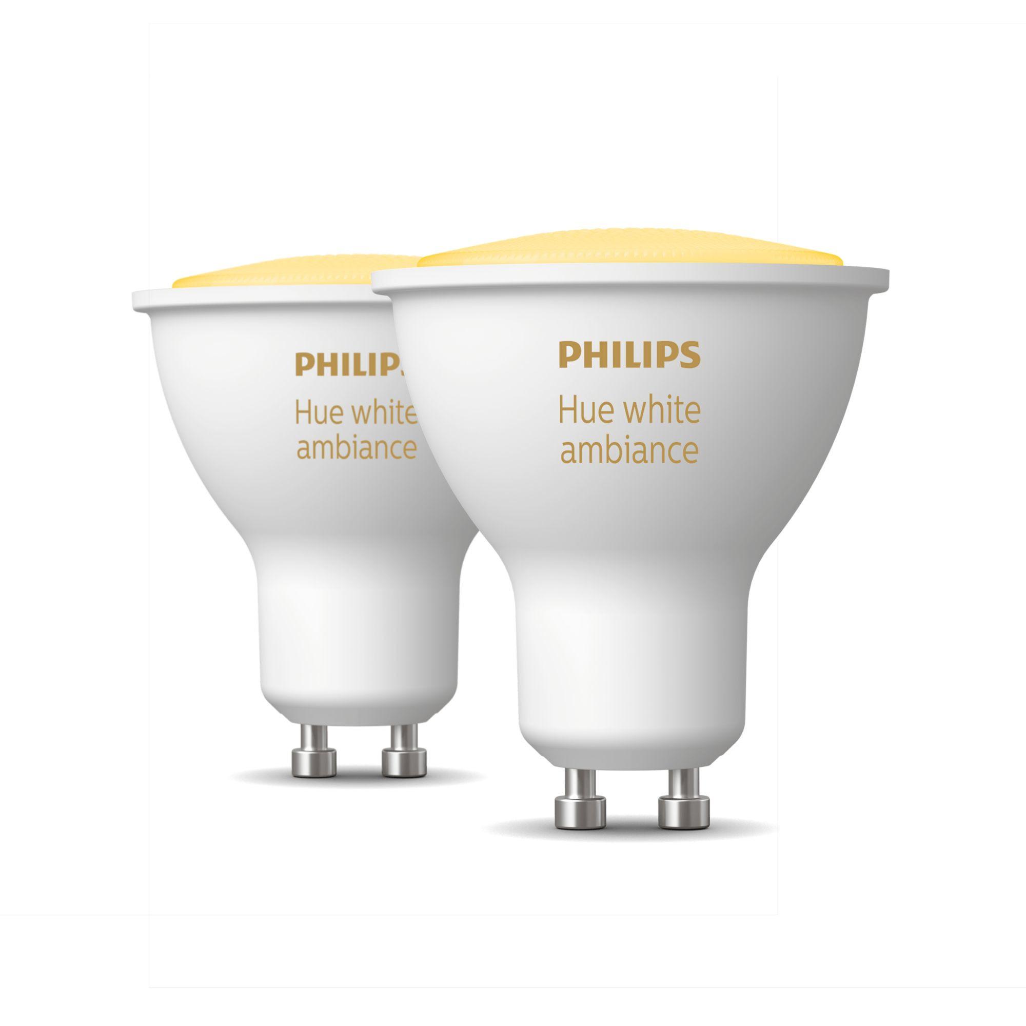 White Ambiance GU10 LED Lampe
