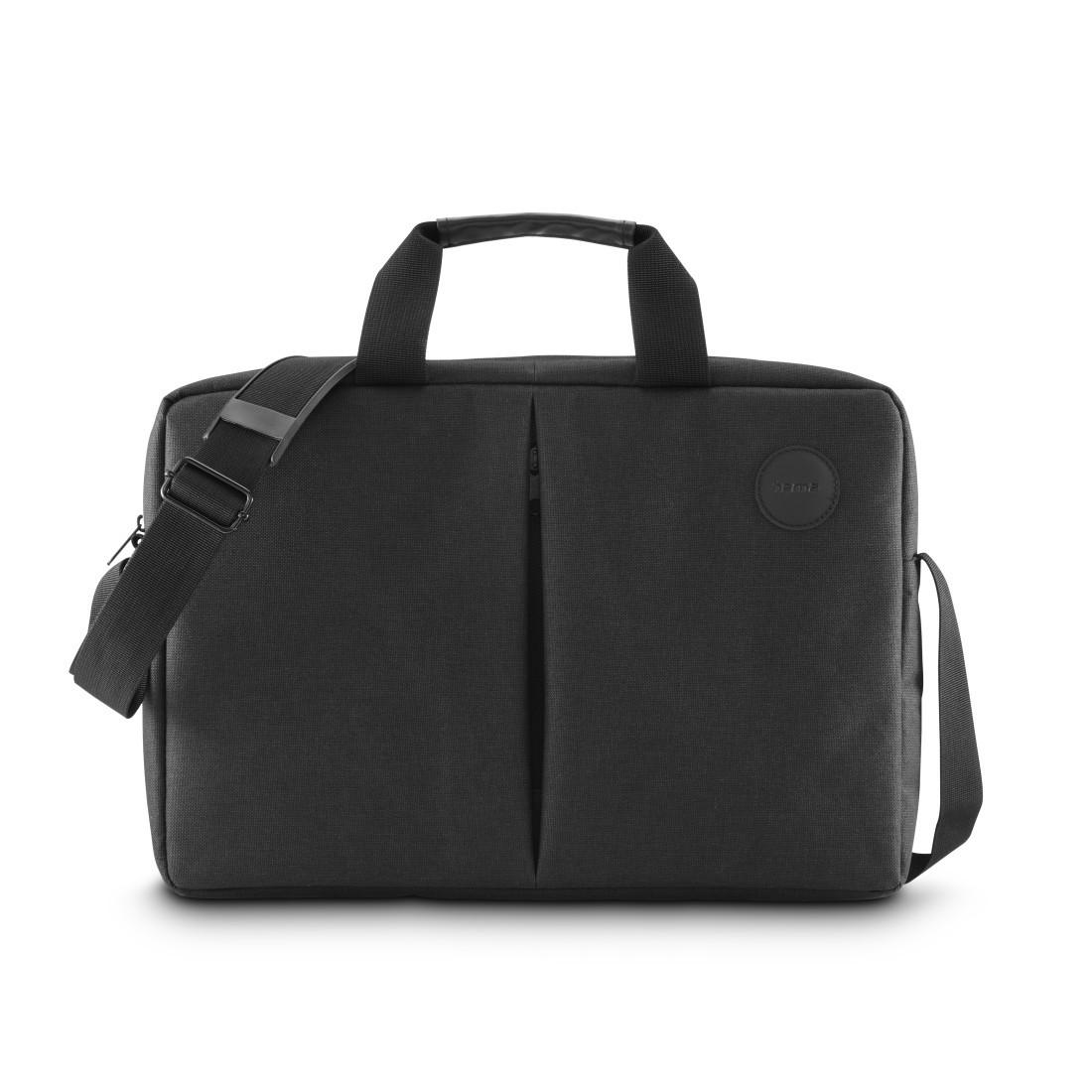 Laptop-Tasche "Genua", bis 44 cm (17,3"), Schwarz (00231020)