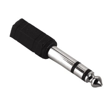 Audio-Adapter, 3,5-mm-Klinken-Kupplung - 6,3-mm-Klinken-Stecker, Stereo (00122386)