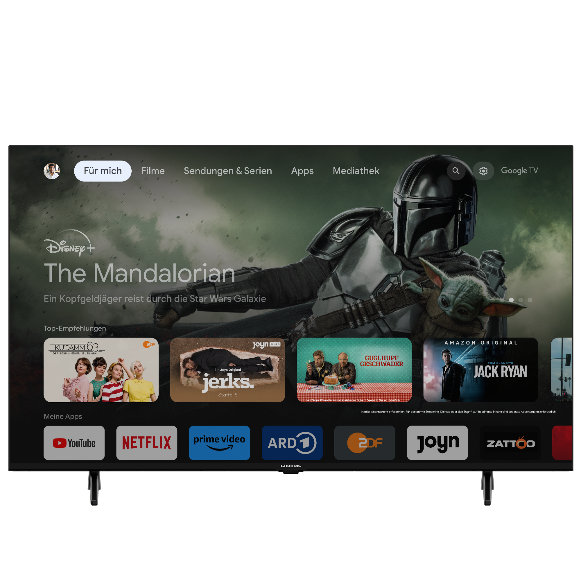 55 GUB 7440 Q QLED TV