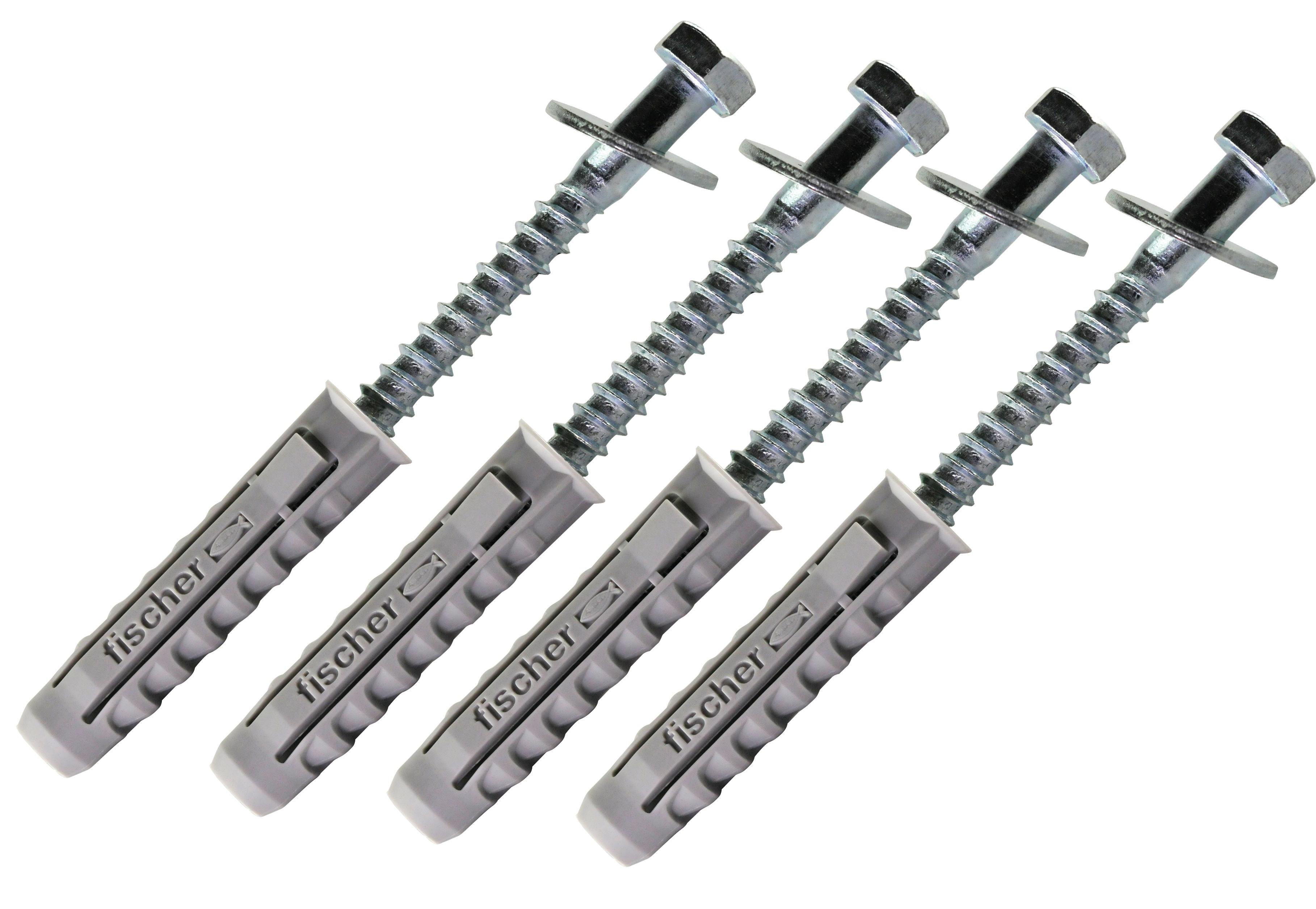Schrauben und FISCHER Dübel Set SSET812