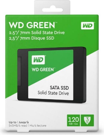 Green SSD 120GB Sata3 2,5 Z SSD Festplatte