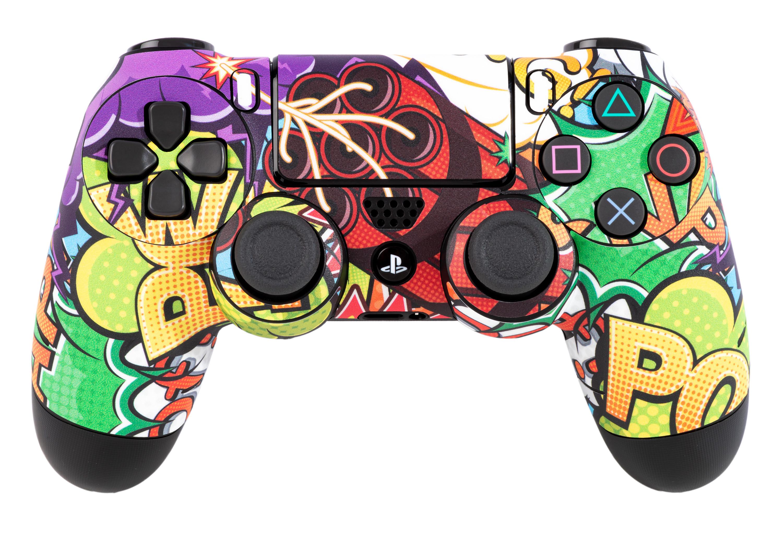 PS4 Controller-Sticker Stickerbomb