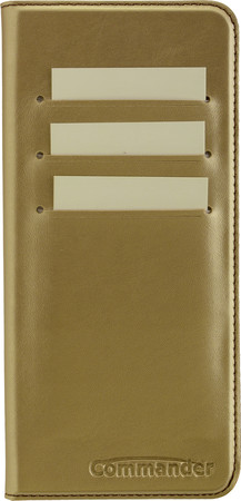 16092 Book Case Gentle Pocket für Samsung Galaxy S8 Edge gold