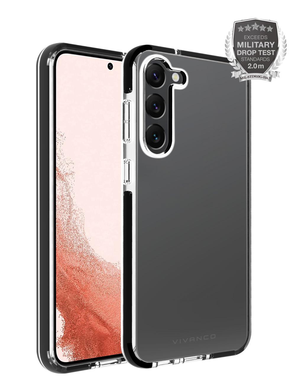 Rock Solid, Anti Shock Schutzhülle für Samsung Galaxy S23+ Transparent (63522) Handyhülle