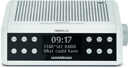 Transita 115 weiß DAB+-Radiowecker
