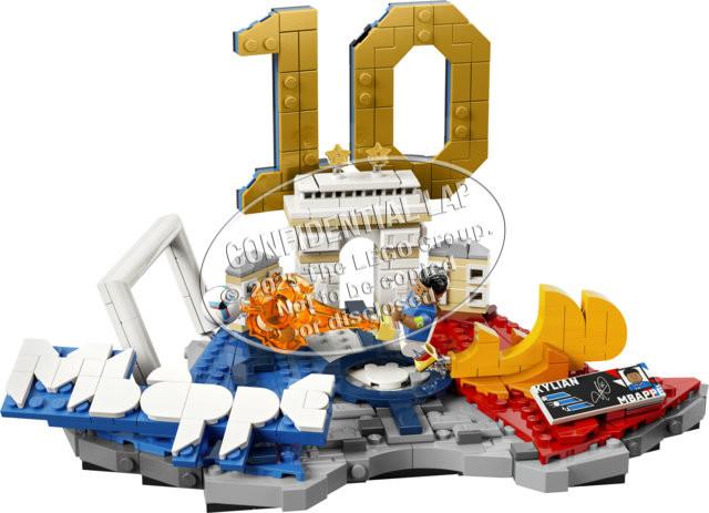 Kylian Mbappé - Fußball-Highlights Lego-Set