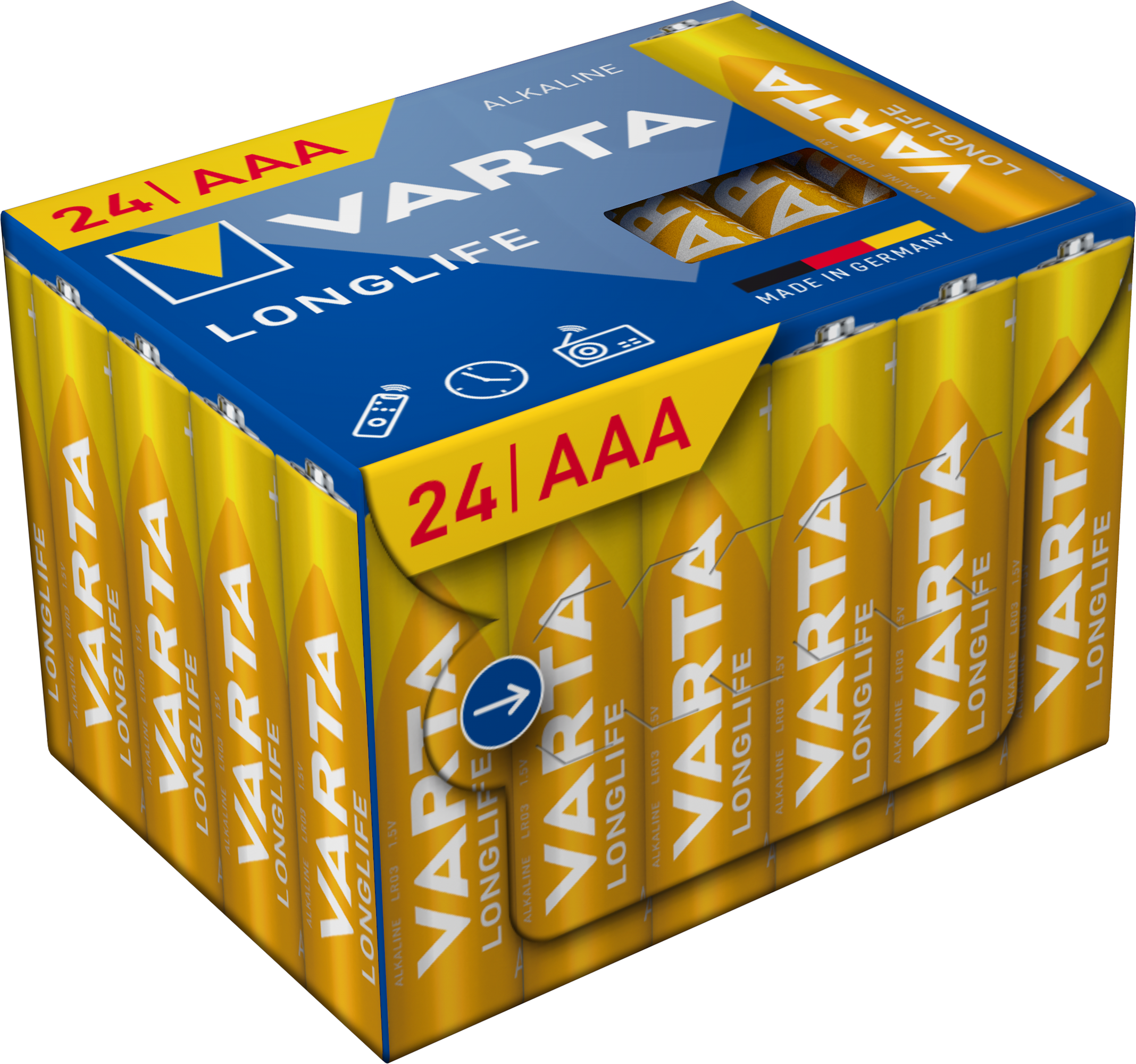Longlife AAA 24er Cube Batterie