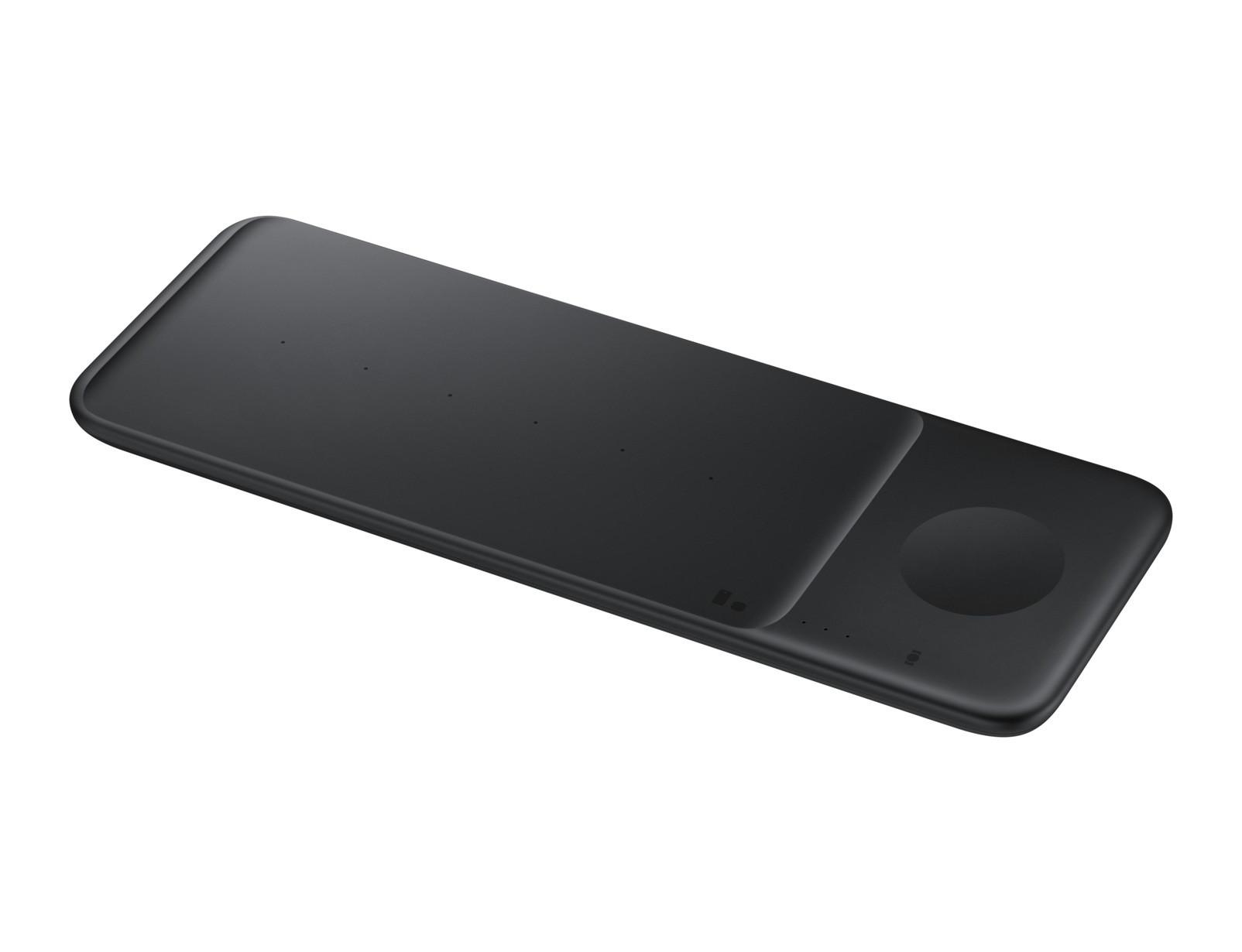 Wireless Charger Trio Pad EP-P6300, Schwarz Qi-Schnellladegerät