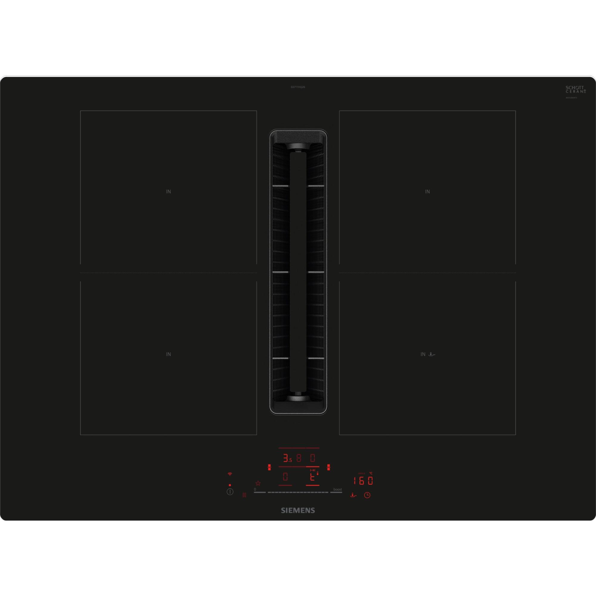 Induktionskochfeld mit Dunstabzug ED711HQ26E iQ500