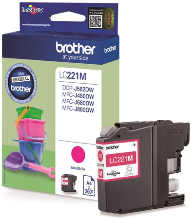 Tintenpatrone LC-221M magenta