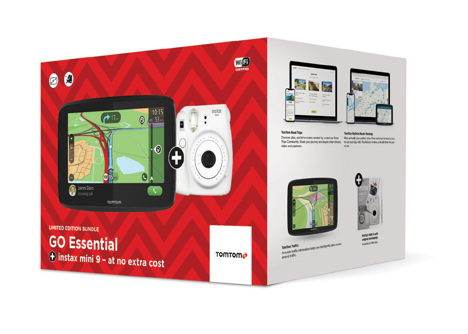 GO Essential 6 EU + Fuji Instax Mini 9 Bundle