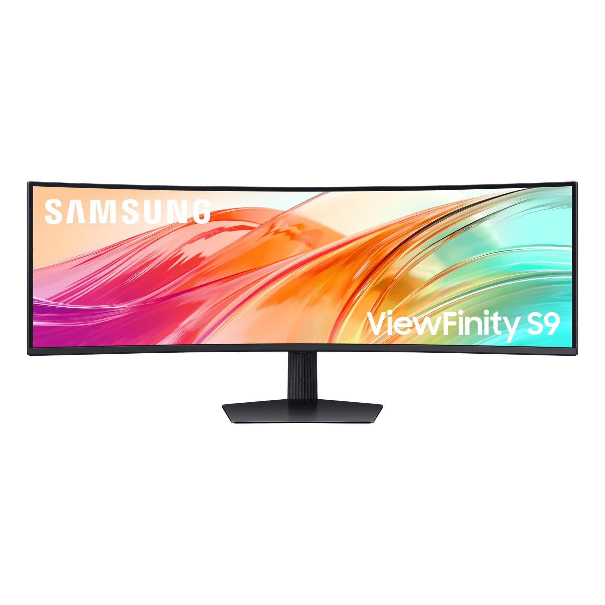 Monitor ViewFinity S9 S95UC S49F950UAU, Schwarz, 49 Zoll, Curved, Dual QHD, VA, 120 Hz, 5 ms