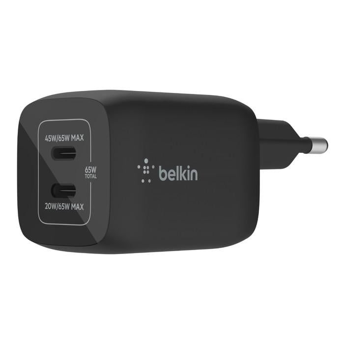 BoostCharge Pro USB-C-GaN-Ladegerät PPS 65 Watt (Schwarz)