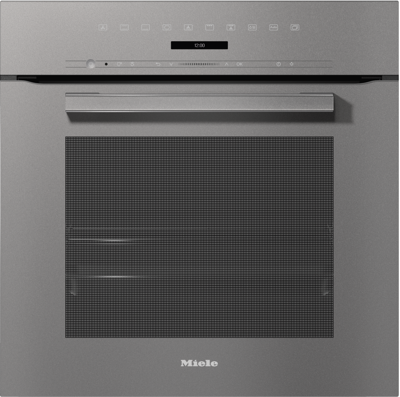 H 7264 B Graphitgrau Einbau-Dampfbackofen
