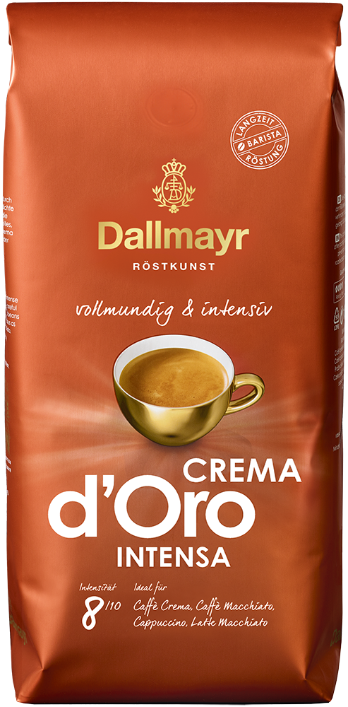 Crema D'oro Intensa 1kg ganze Bohne Kaffee