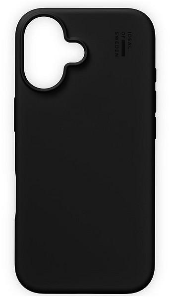 Silicone Case MagSafe iPhone 16, black Handyhülle