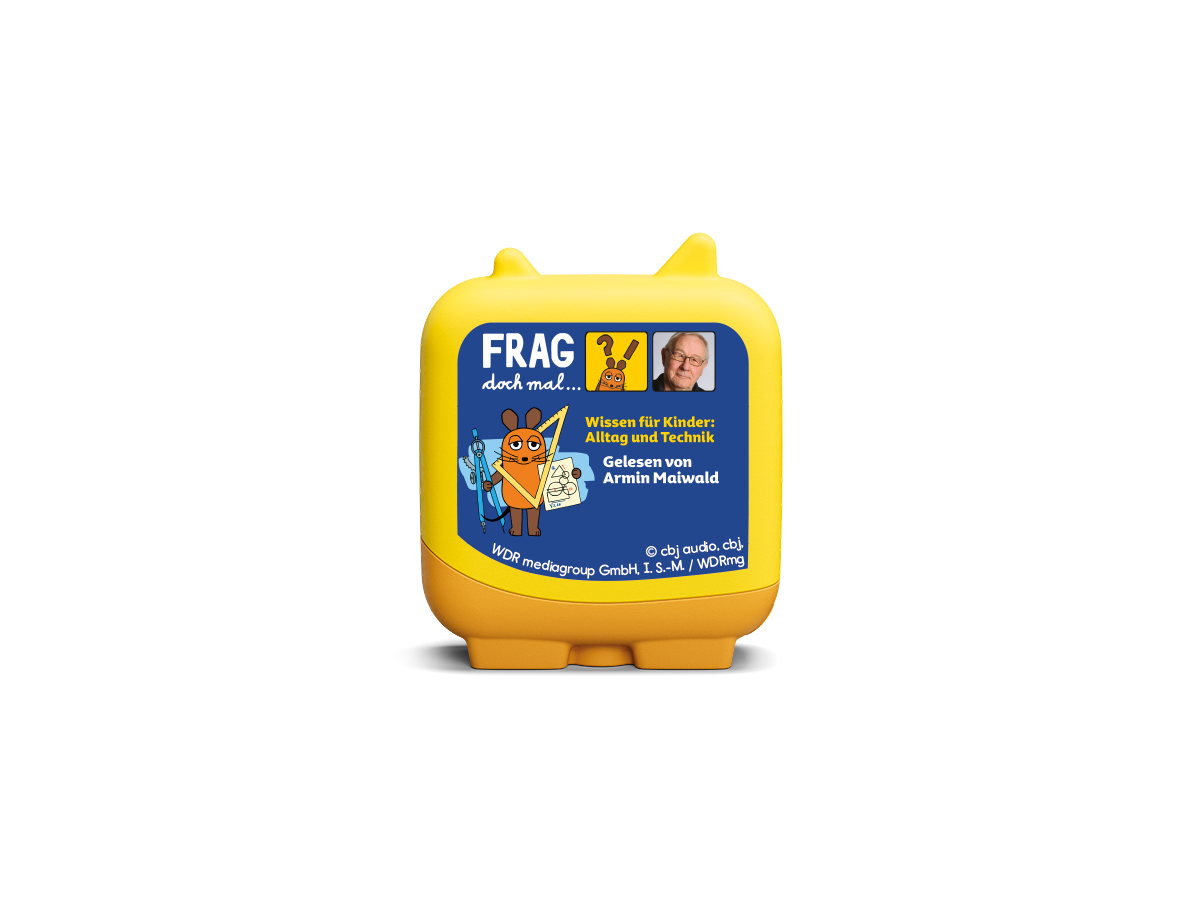 Frag doch mal die Maus - Wissen für Kinder Alltag und Technik - Clever Tonie Hörfigur