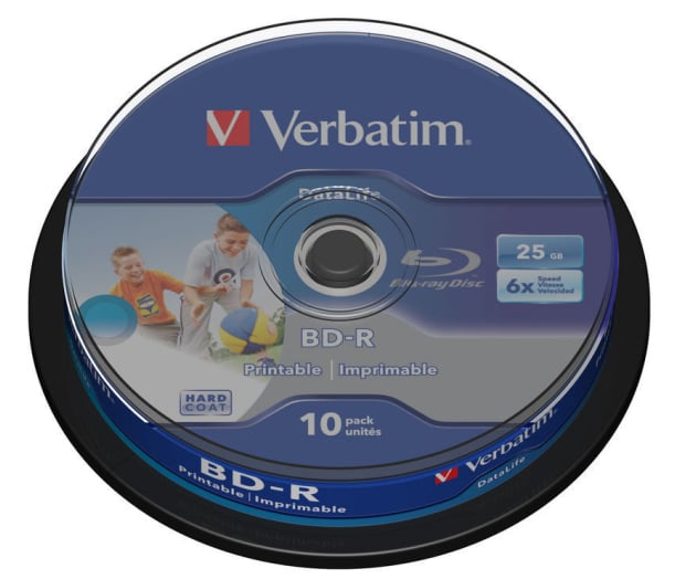 BD-R 25GB, 6x, 10er-Pack Blu-Ray-Rohlinge