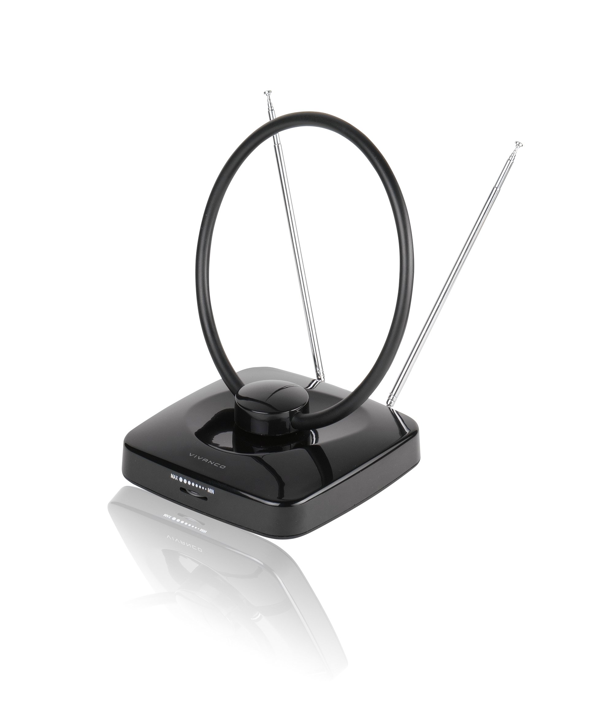 Full HD Antenne indoor, Ring Design, regelbar, LTE Filter (38884)