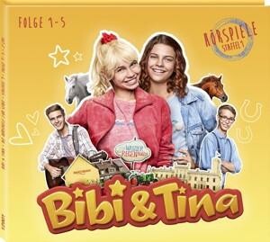 CD BIBI + TINA, DIE HÖRSPIELE ZUR SERIE STAFFEL 1/FOLGE 1-5  4CD