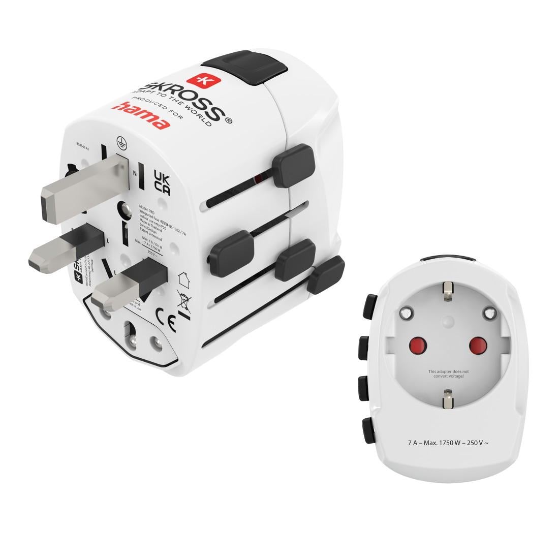 Weltreiseadapter "World Travel Pro", 3-polig (00223465)