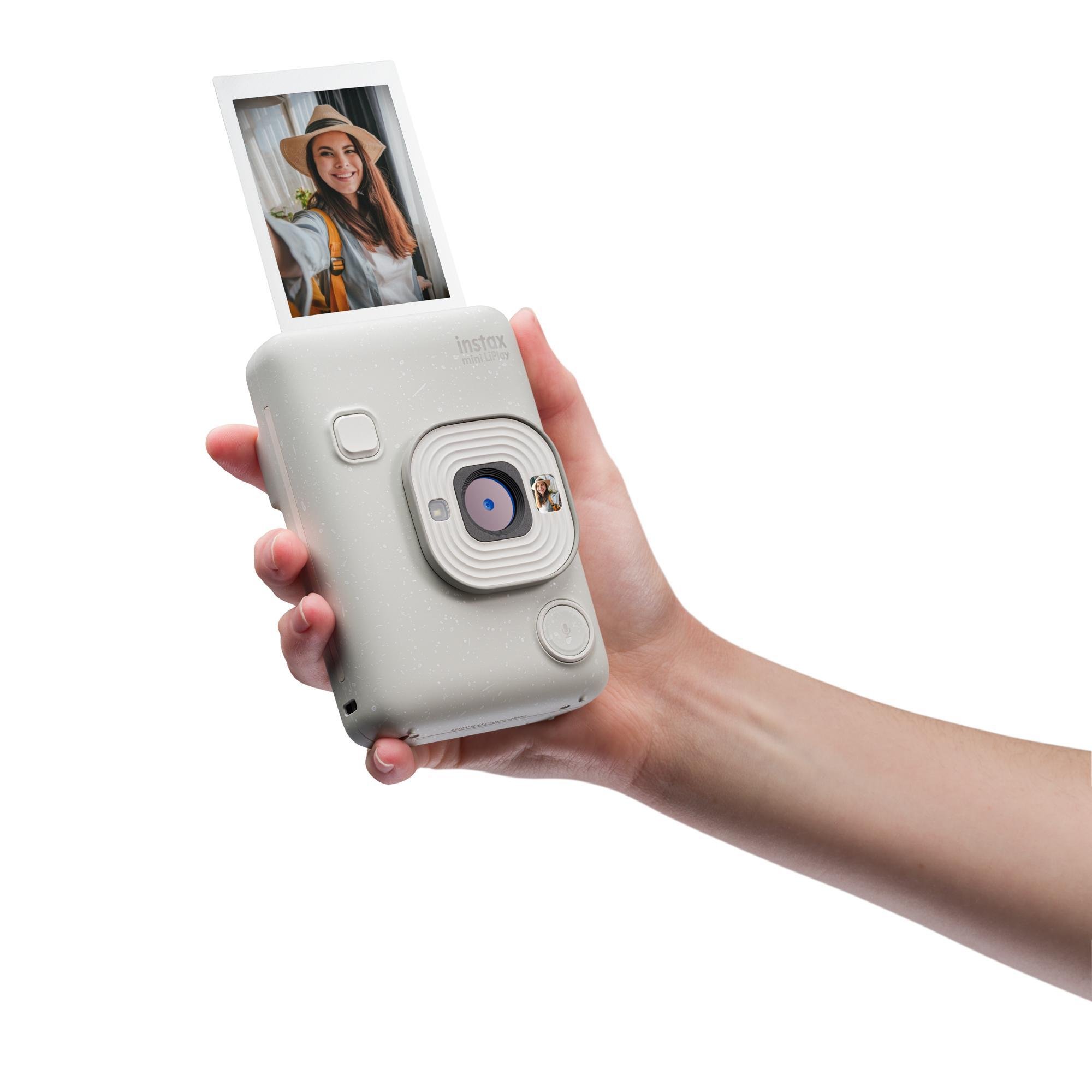 Instax mini LiPlay Misty White Sofortbildkamera
