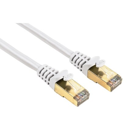 Netzwerkkabel CAT-5e-Netzwerkkabel STP 1,50 m weiß