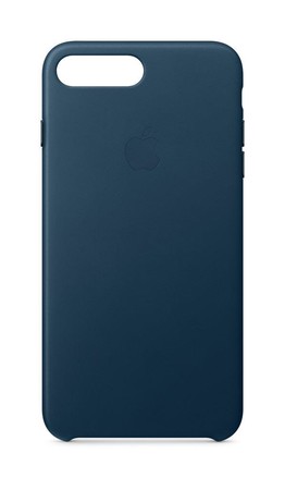 Leder Case für iPhone 8 Plus kosmosblau