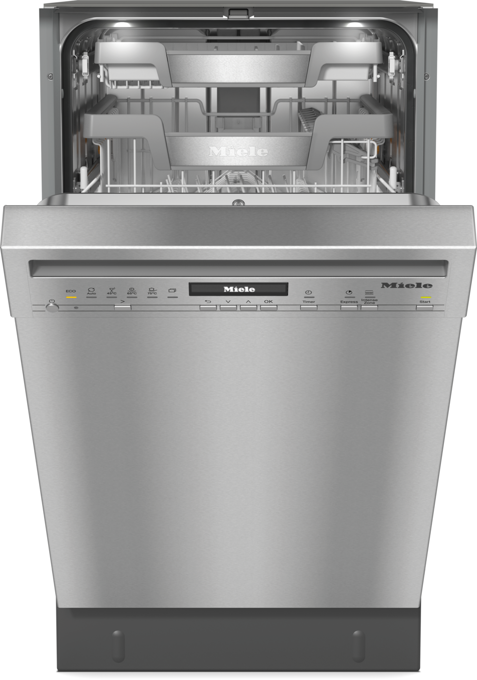 G 5940 SCU SL Edelstahl CleanSteel Unterbau-Geschirrspüler 45 cm