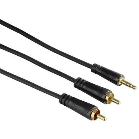 Audio-Kabel 1,5m schwarz