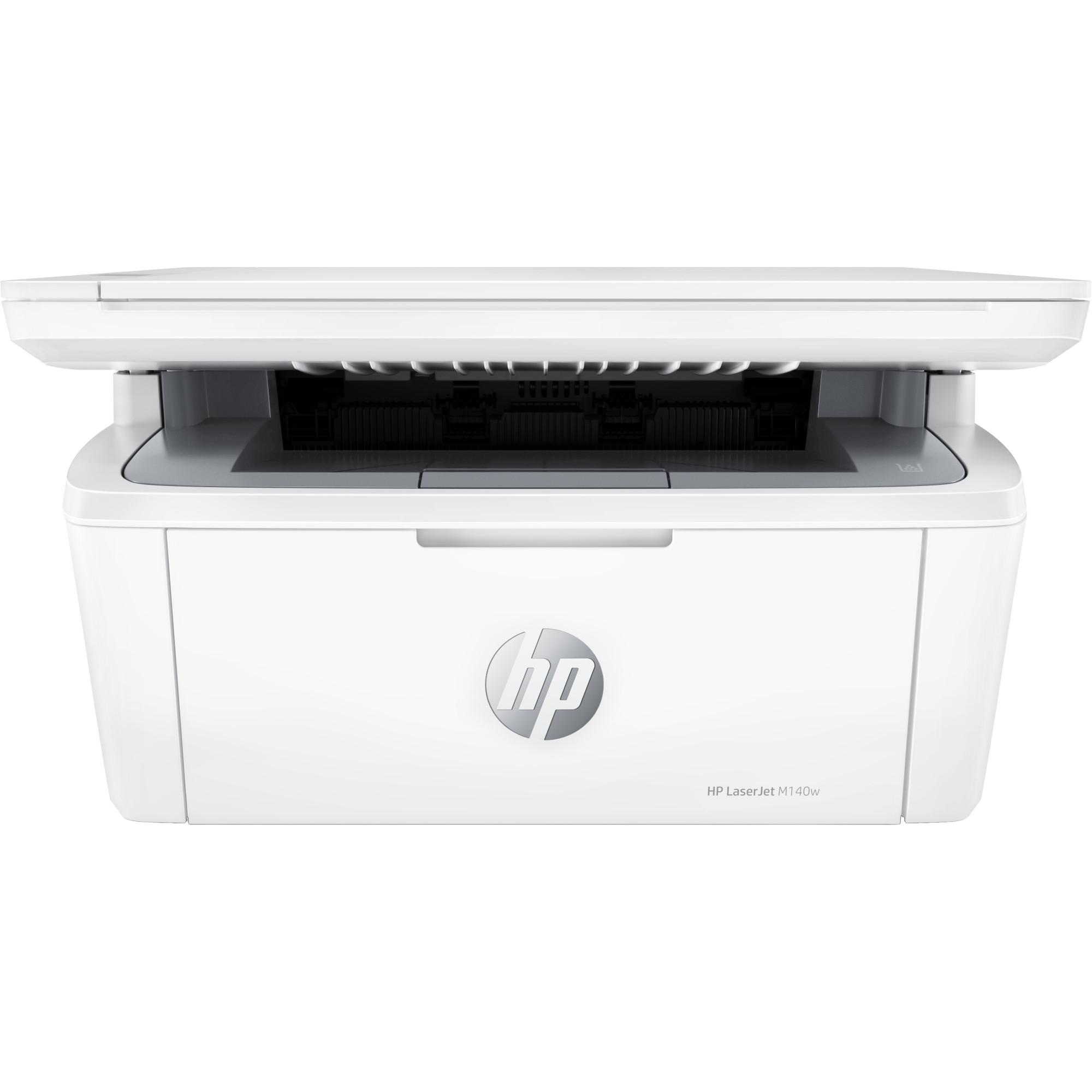 LaserJet MFP M140w 3-in-1 Laserdrucker, Schwarzweiß, Weiß