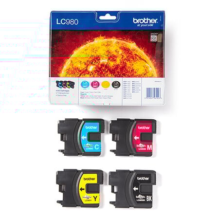 LC-980 Value Pack C/M/Y/BK Tintenpatrone